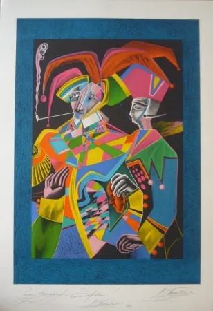 Литография Chemiakin - Carnaval