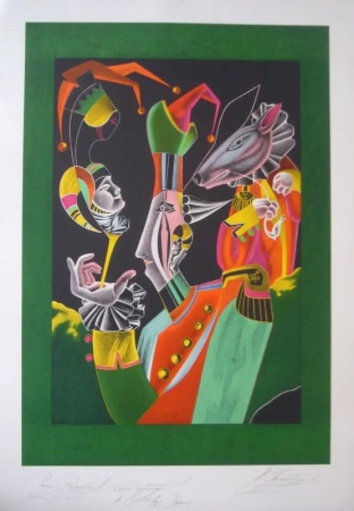 Литография Chemiakin - Carnaval