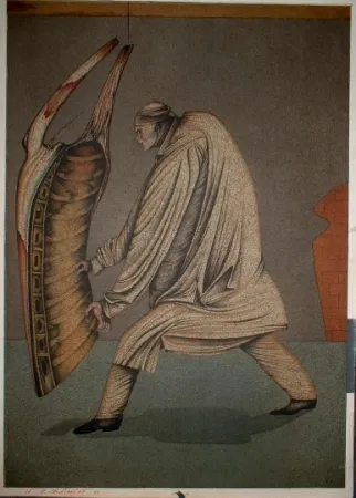 Литография Chemiakin - Ventre de Paris 10