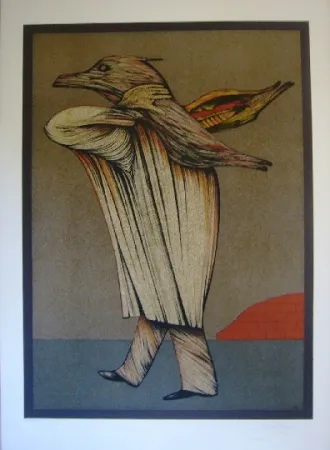 Литография Chemiakin - Ventre de Paris 12