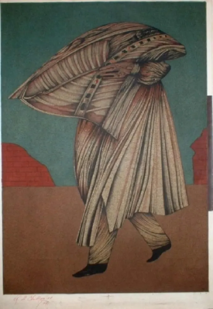 Литография Chemiakin - Ventre de Paris 4