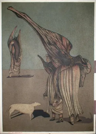 Литография Chemiakin - Ventre de Paris 6