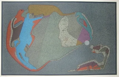 Литография Chemiakin - Visage monde