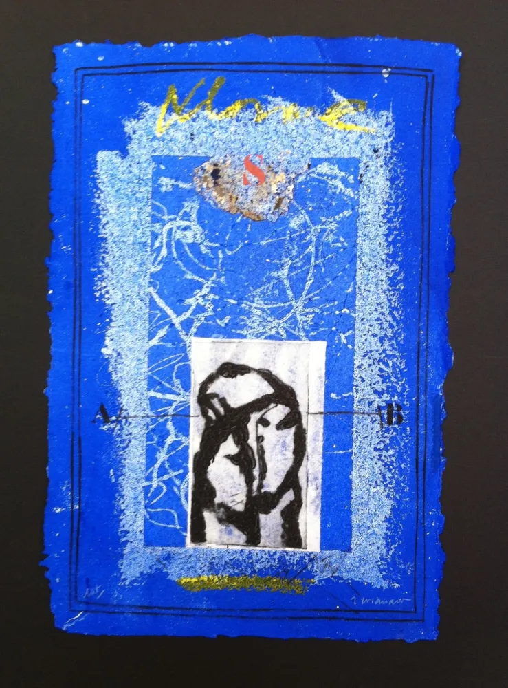 Гравюра Coignard - Feu Bleu 