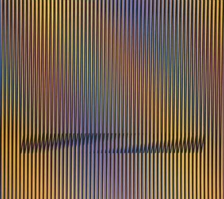 Литография Cruz-Diez - Caura-4