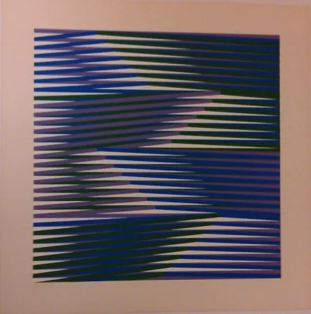 Сериграфия Cruz-Diez - Composition 