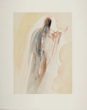 Гравюра На Дереве Dali - La Création des Anges, 1963