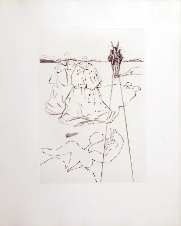 Гравюра Dali - Le Tricorne, 1958