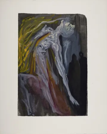 Литография Dali - Les Erinyes