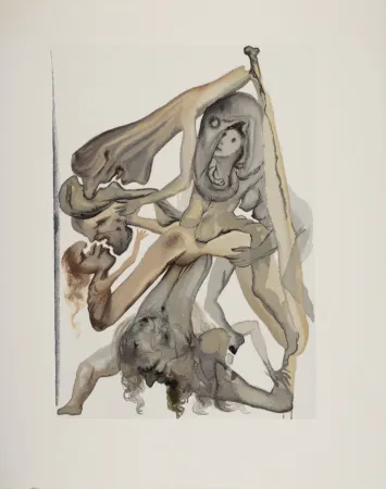 Гравюра На Дереве Dali - Les Limbes, 1963