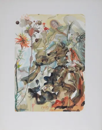 Литография Dali - Saint Jacques et L'Espérance