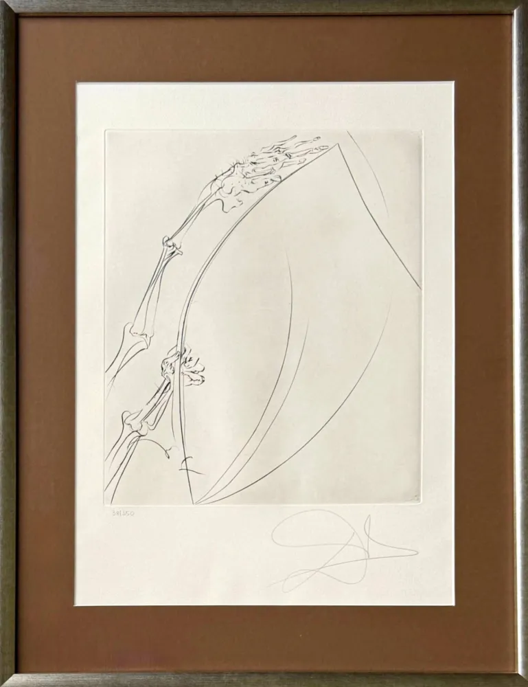 Офорт Dali - The Rod