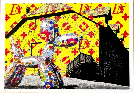 Цифровой Эстамп Death Nyc - Balloon Dog