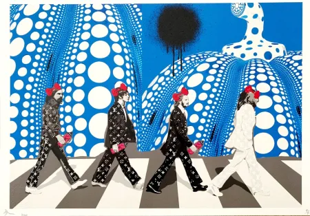 Цифровой Эстамп Death Nyc - Beatles Blue