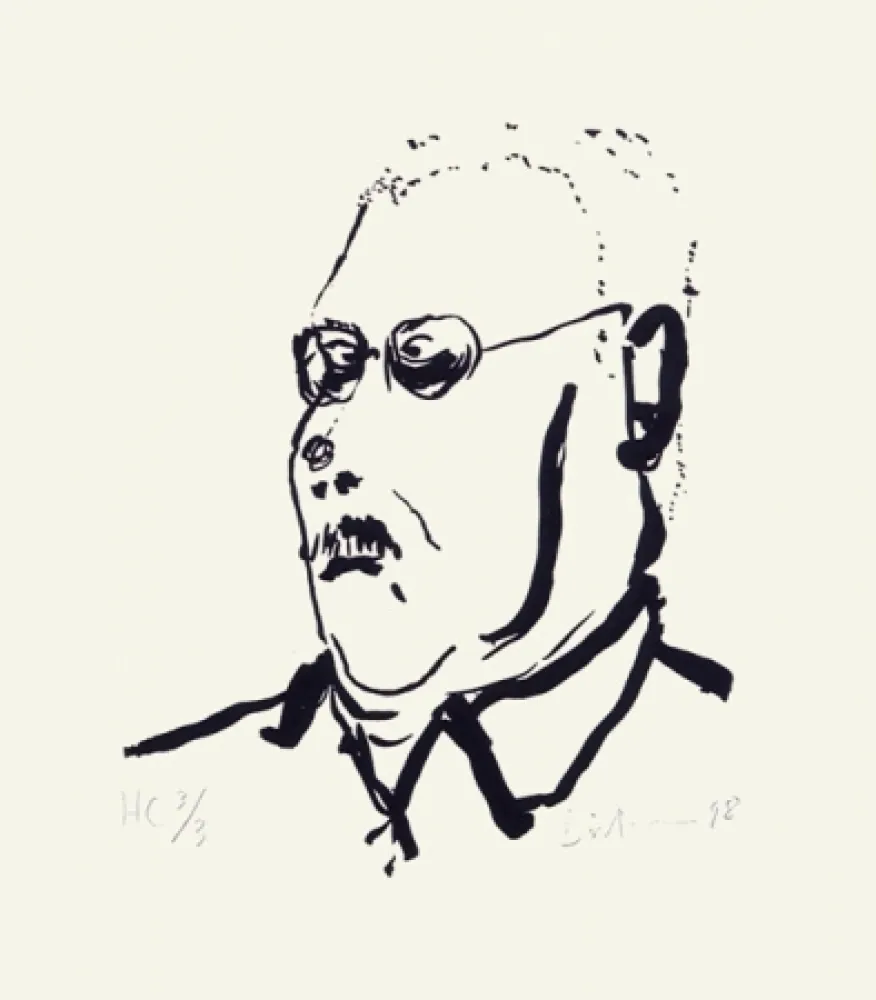 Сериграфия Dietman - Autoportrait No. 1