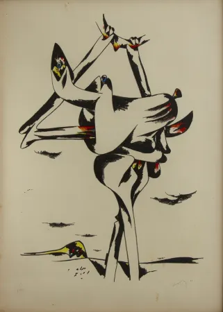 Литография Dova  - SENZA TITOLO