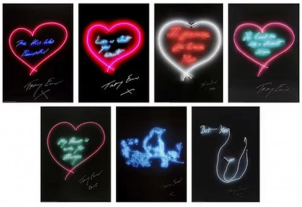 Литография Emin - Full Set of Hand-Signed Love Neon Posters