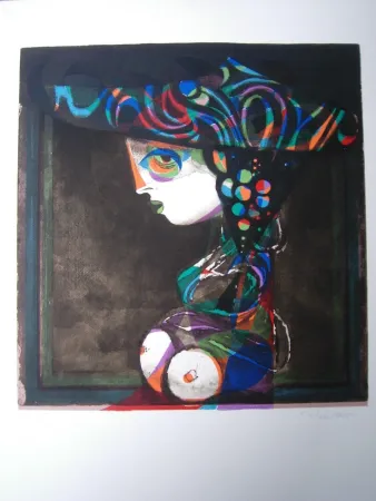 Офорт И Аквитанта Finsterer - Mme Chl. I