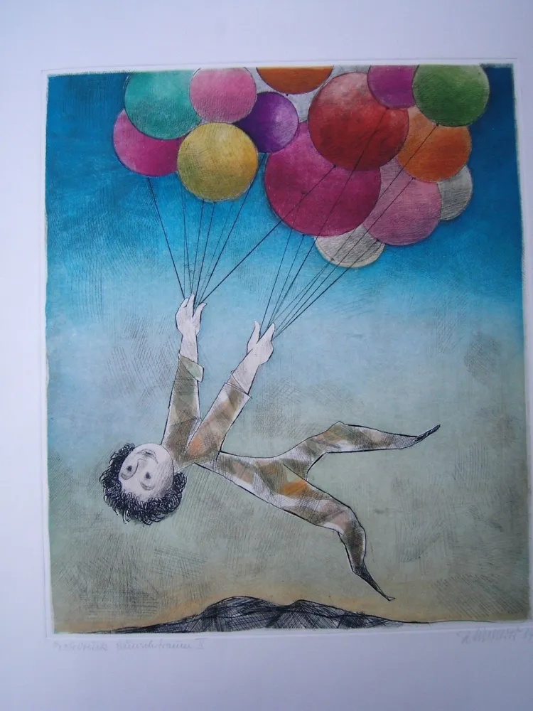 Офорт И Аквитанта Finsterer - Wunschtraum I