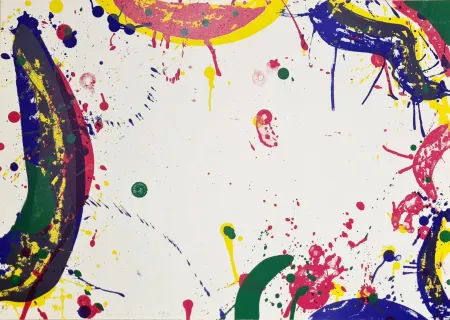 Литография Francis - Colors in space