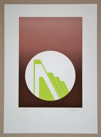 Линогравюра Geiler - Concrete-constructive Composition