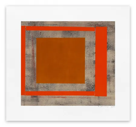 Монотип Gourlay - Ochre red ash