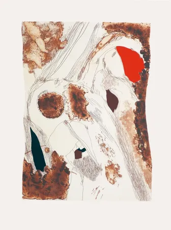 Гравюра Guinovart - Fuga y siena