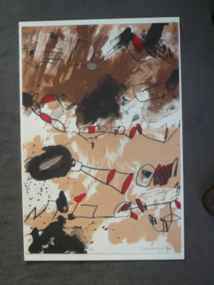 Литография Guinovart - Galerie Joan Prats