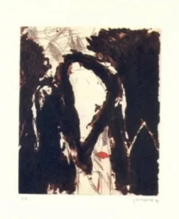 Гравюра Guinovart - La nit