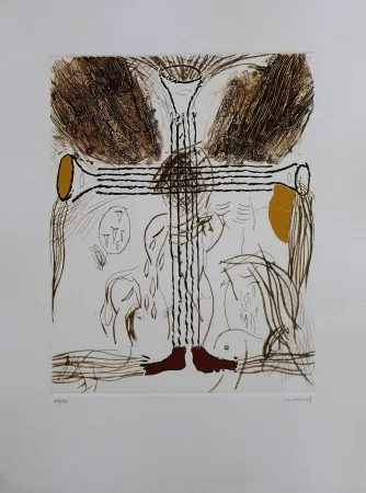 Гравюра Guinovart - Llaurat 3