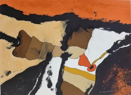 Литография Guinovart - Pedres articulades