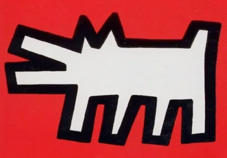 Сериграфия Haring - Icons 2 Barking Dog