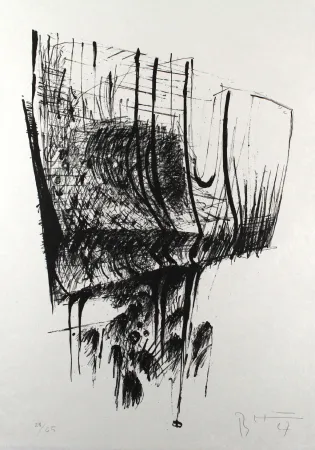 Литография Heiliger - Komposition II