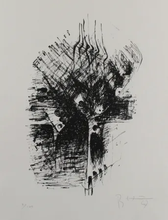 Литография Heiliger - Komposition III