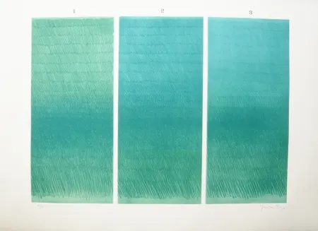 Гравюра Hernandez Pijuan - 1-2-3