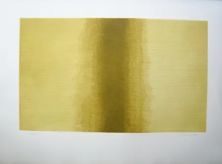 Гравюра Hernandez Pijuan - Ombra sobre daurat