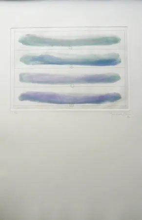 Гравюра Hernandez Pijuan - Polychrome 12