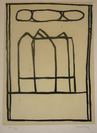 Офорт Hernandez Pijuan - The Chase Manhattan Bank