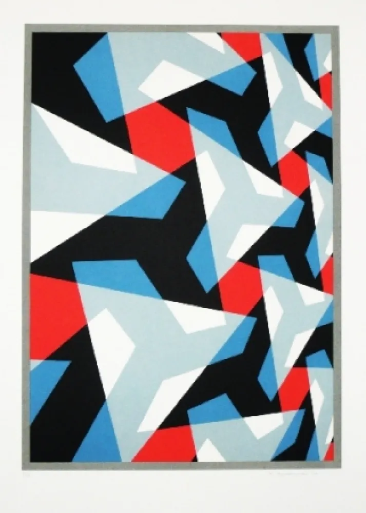 Литография Hinterreiter - Composition 7