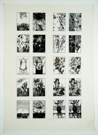 Гравюра На Дереве Hirsch - Zu literarischen Parodien (Regarding literary Parodies)