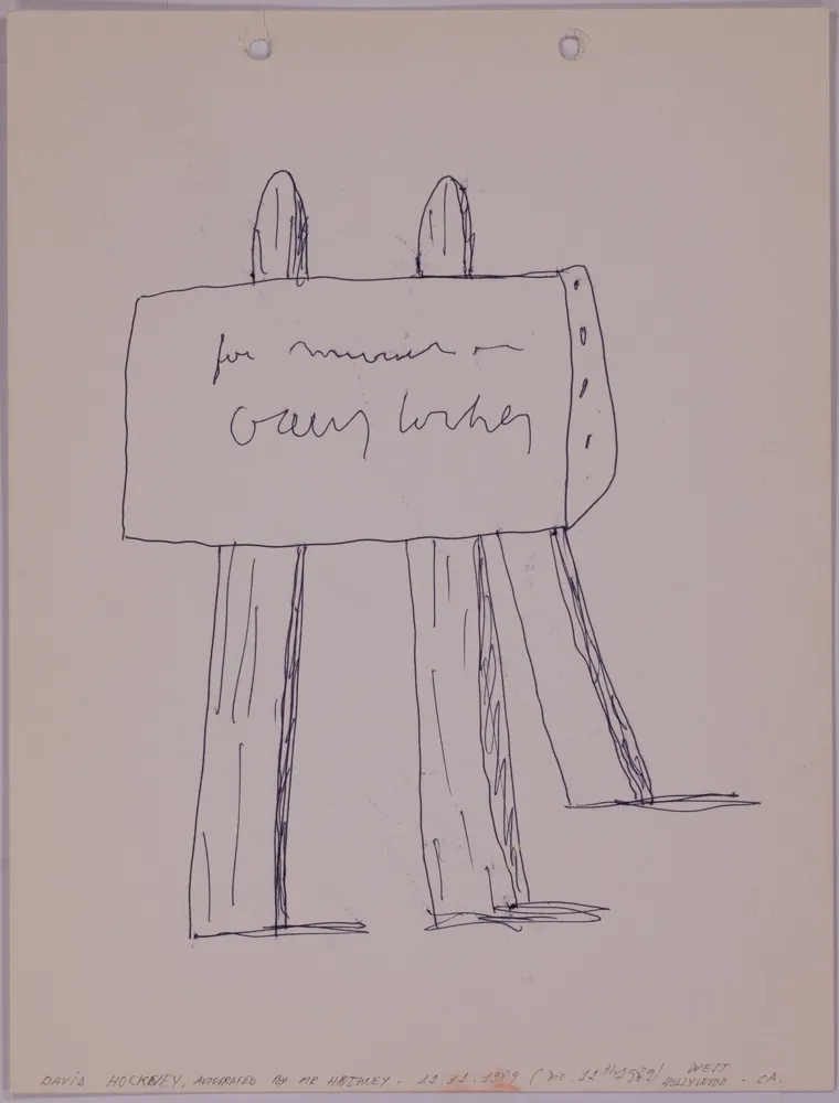 Нет Никаких Технических Hockney - Untitled