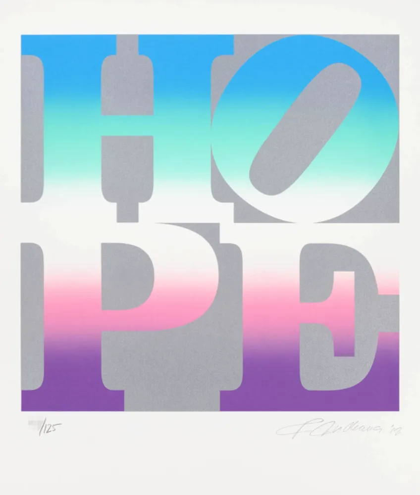 Сериграфия Indiana - Four Seasons of Hope: Spring (Silver)
