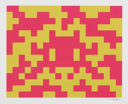 Сериграфия Invader - Camo M-2C-M1