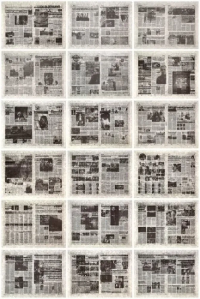 Литография Kassay - L'Eco di Bergamo