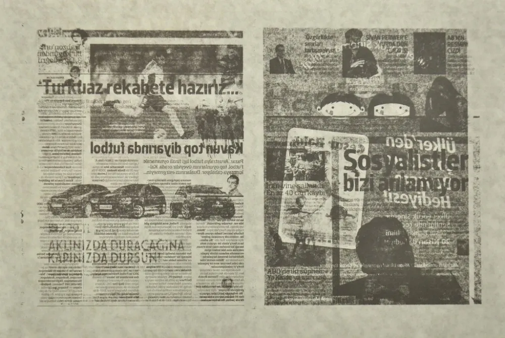 Литография Kassay - Untitled 9/10 (Radikal)