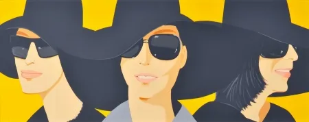 Сериграфия Katz - Black Hats IV