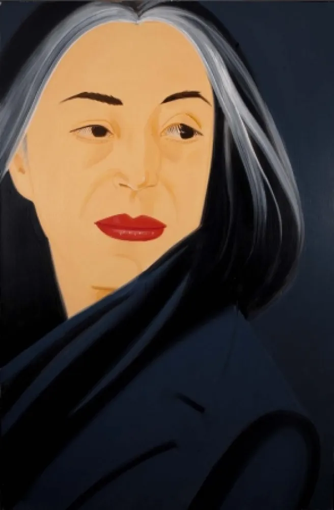 Сериграфия Katz - Black Scarf