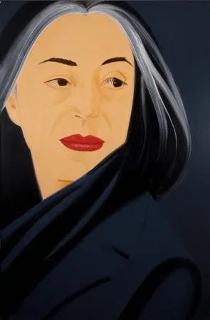 Сериграфия Katz - Black Scarf