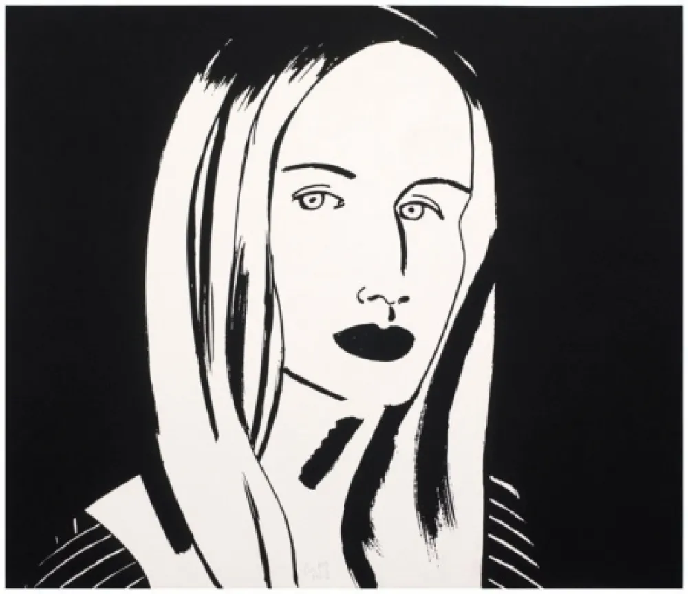 Офорт Katz - Christine