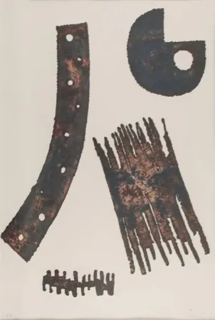 Гравюра Lardera - Composition